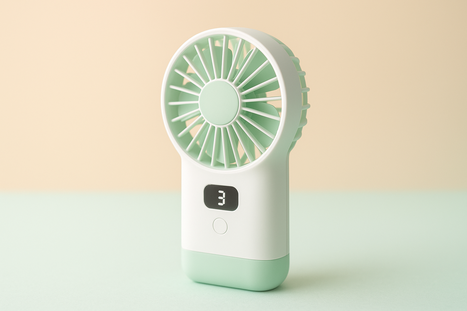GlowGrid Portable Fan & Power Bank