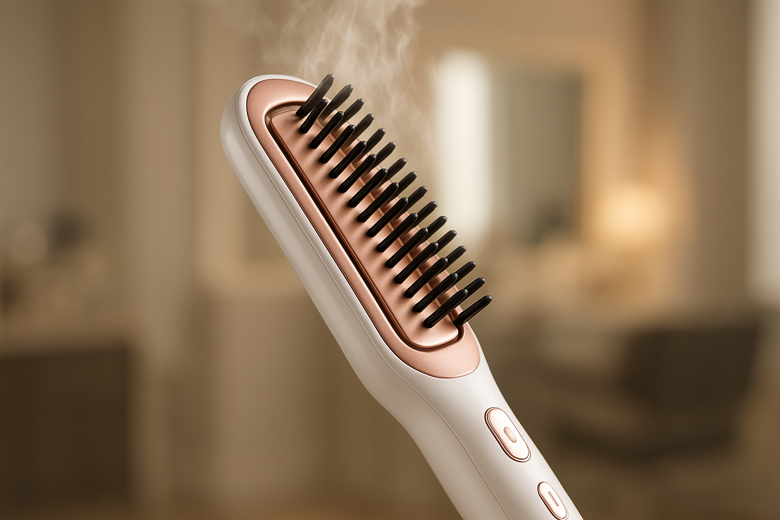SmoothGlide Hair Straightening Brush