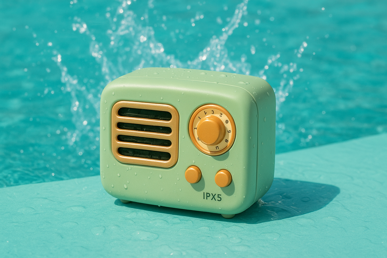 RetroGroove Mini Bluetooth Speaker